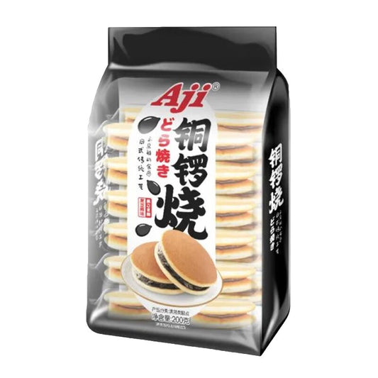 Aji 銅鑼燒日式蛋糕(黑芝麻口味) - 200 克