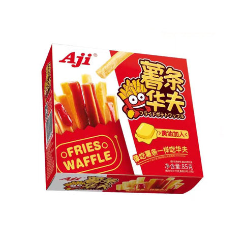 Aji Fluffy Butter Waffle Sticks (French Fries Shaped) Snack - 85 grams