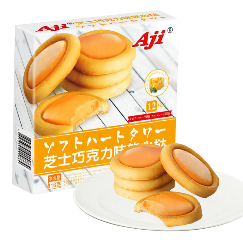 Aji 软烤蛋挞(芝士巧克力味) - 118 克