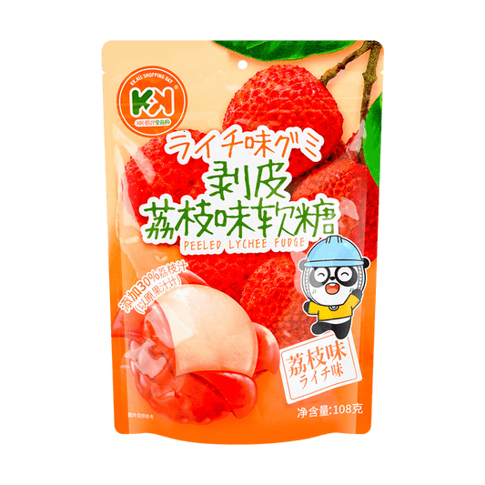 Chaoyouwei KK Peelable Gummy Candies (Lychee Flavor) - 108 grams