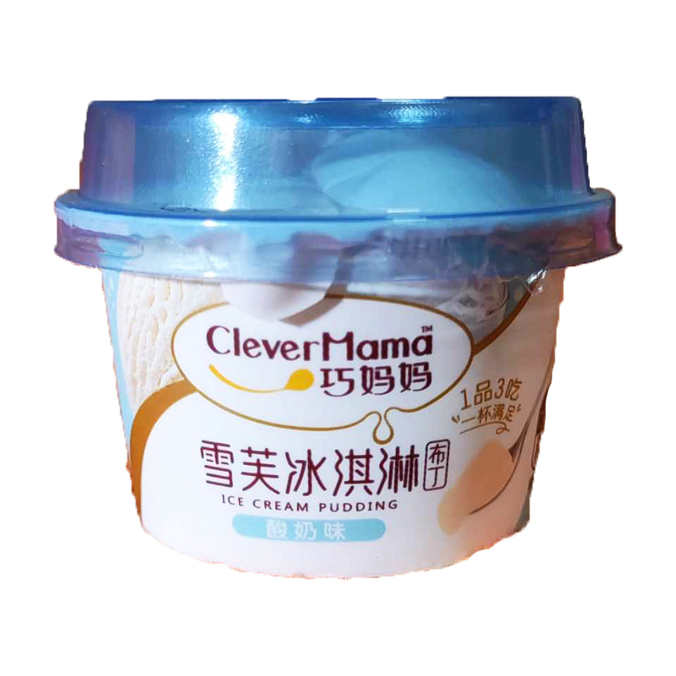 Clever Mama 迷你冰淇淋布丁(香草味) - 约 60 克