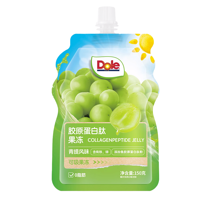 Dole Collagen Peptide Jelly (Shine Muscat Grape Flavor) - 150 grams