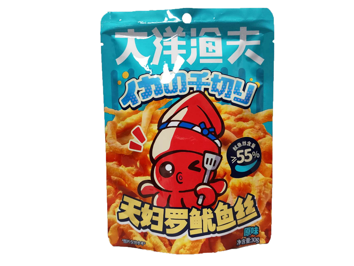 海阳酥脆鱿鱼条(原味) - 30克