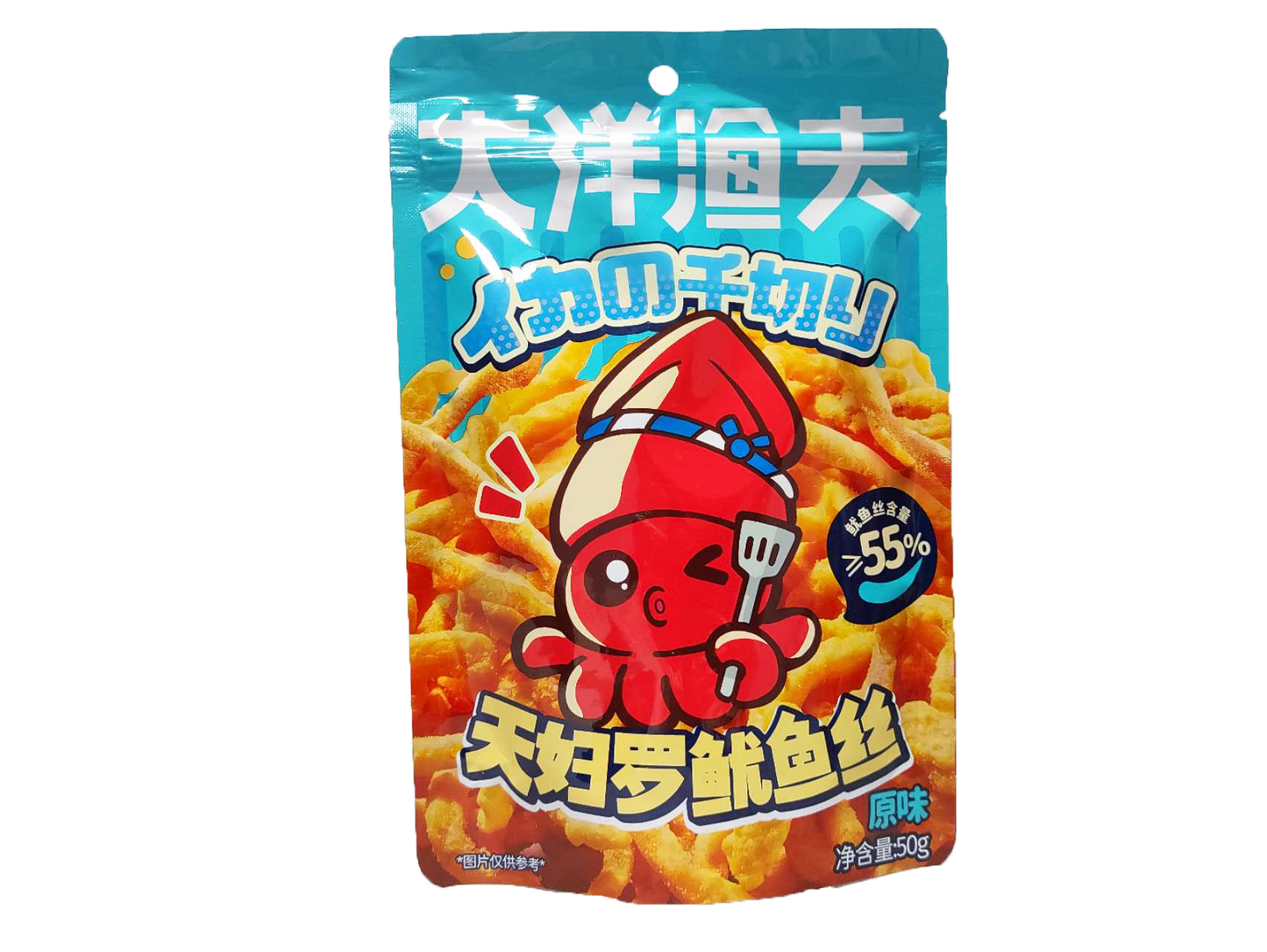 海阳酥脆鱿鱼条(原味) - 50克