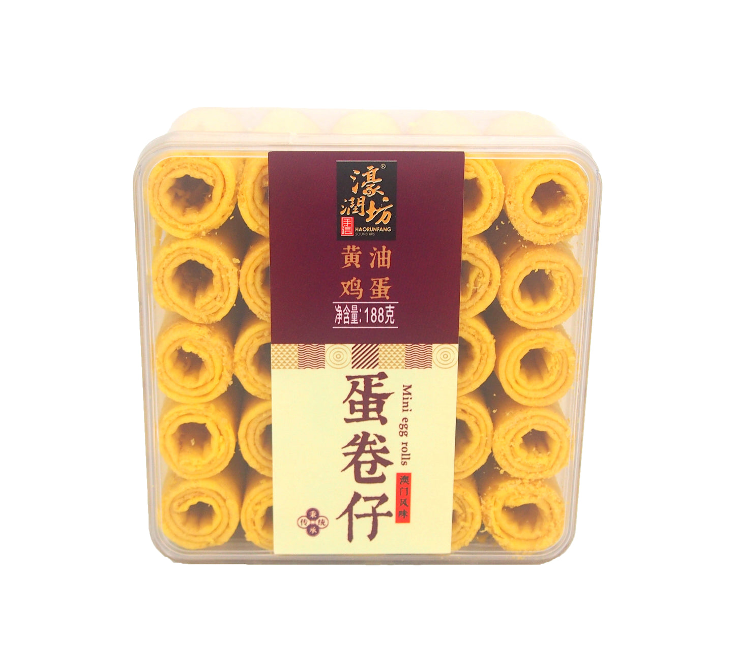 好品轩迷你蛋卷(黄油味) - 188克