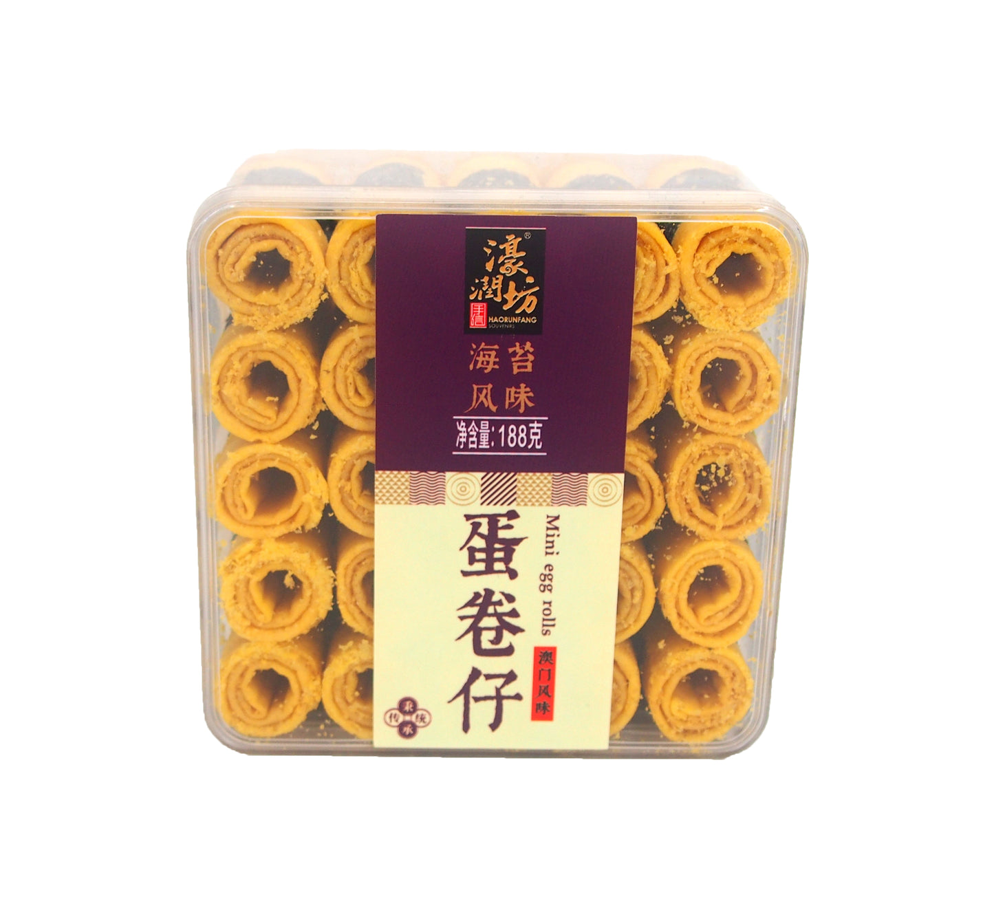 好品轩迷你蛋卷(海藻味) - 188克