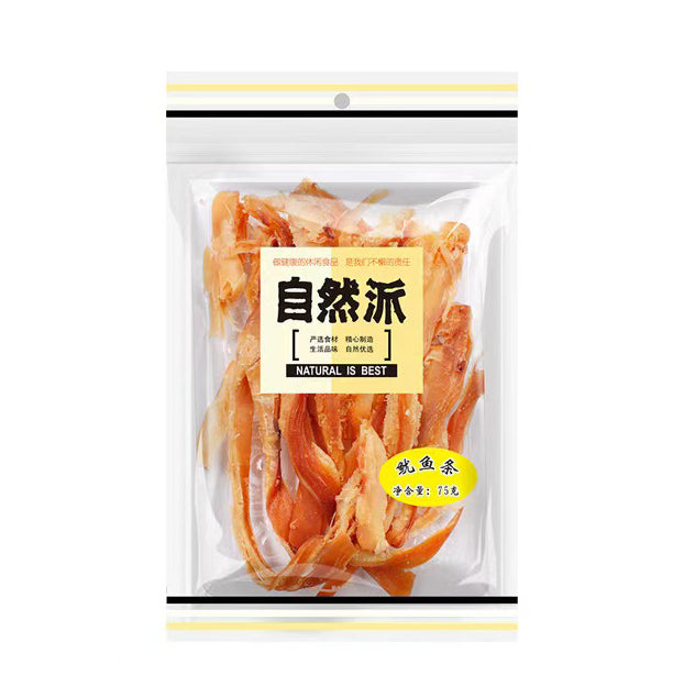 自然派鱿鱼条 - 75克