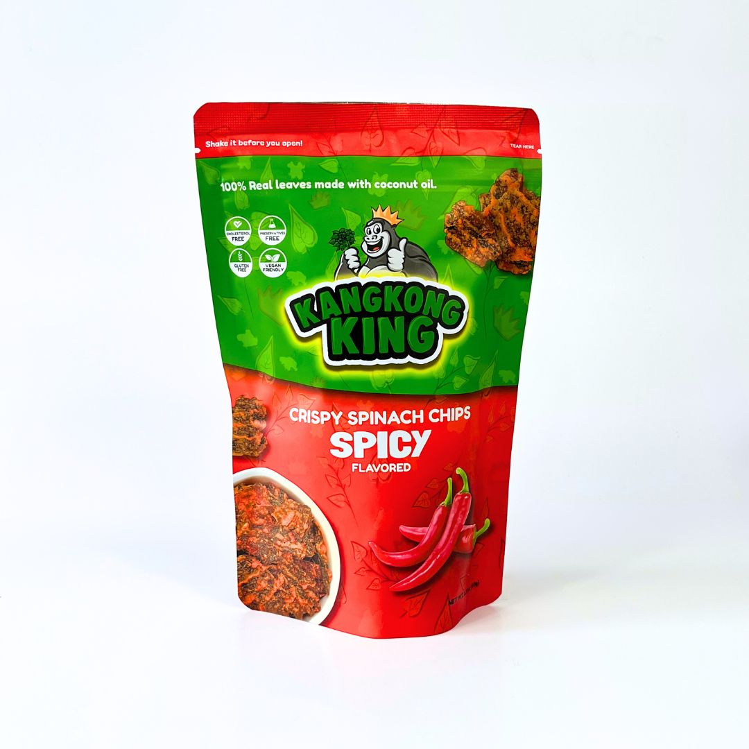 Kangkong King Water Spinach Chips (Spicy Flavor) 60g