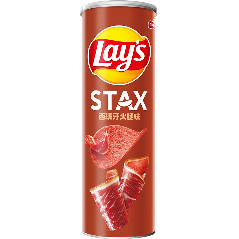 Lays Stax Spanish Iberico Ham Flavor - 90 grams