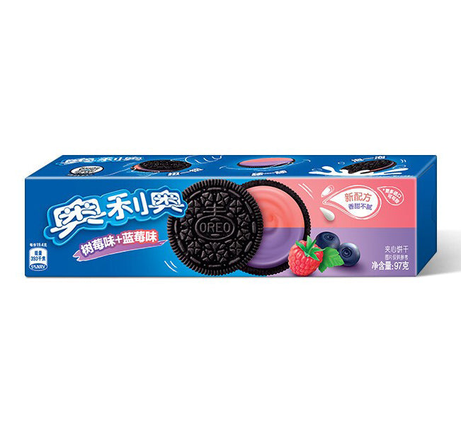 奥利奥限量版覆盆子蓝莓味 - 97 克