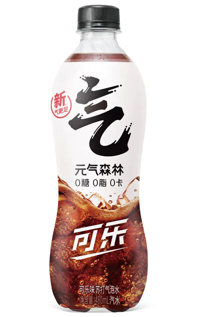 Qi Cola 气泡水(无糖) - 480 毫升