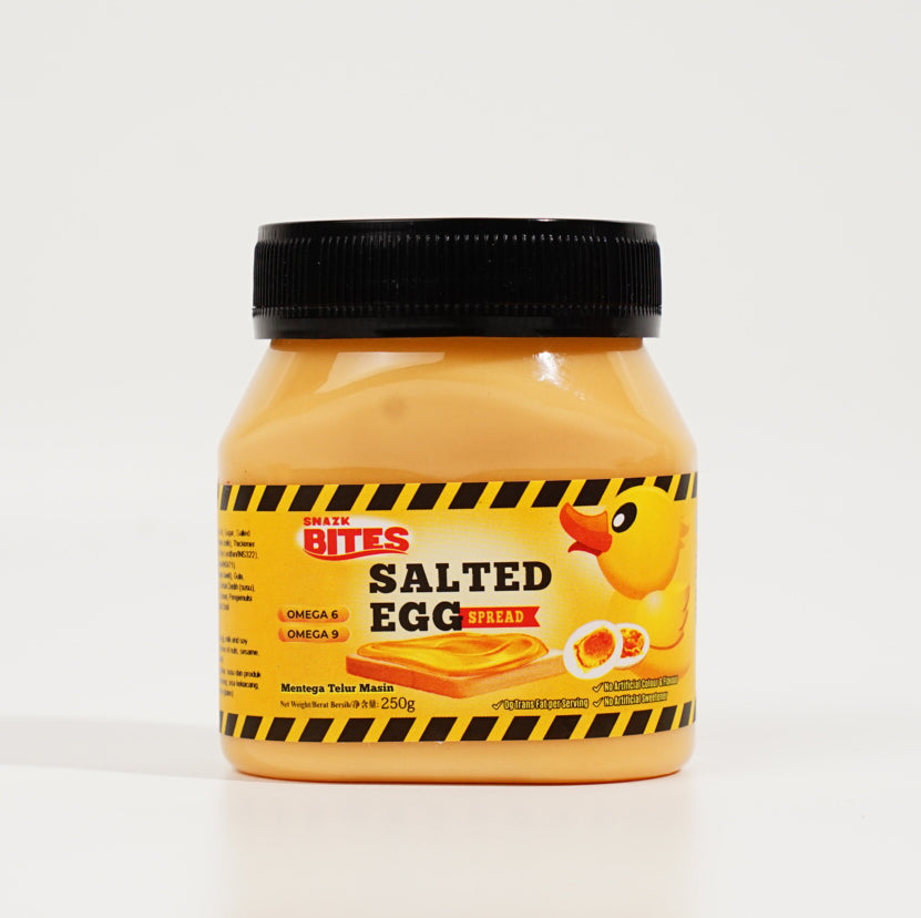 Snazk Bites Salted Egg Spread - 250 grams