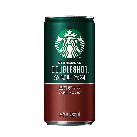 Starbucks Double Shot Dark Mocha, Front Can
