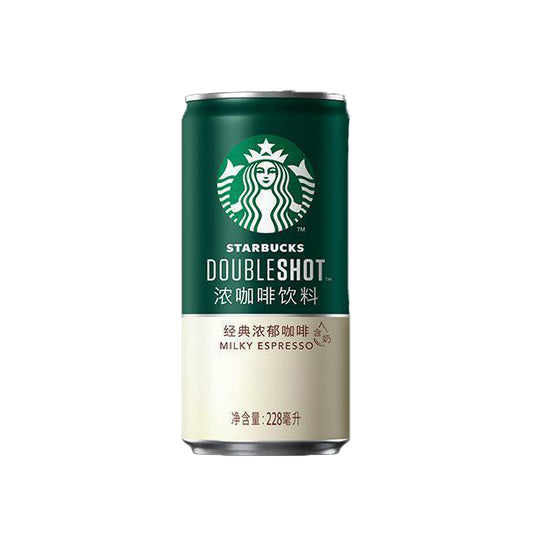Starbucks Double Shot Milky Espresso, Front Can