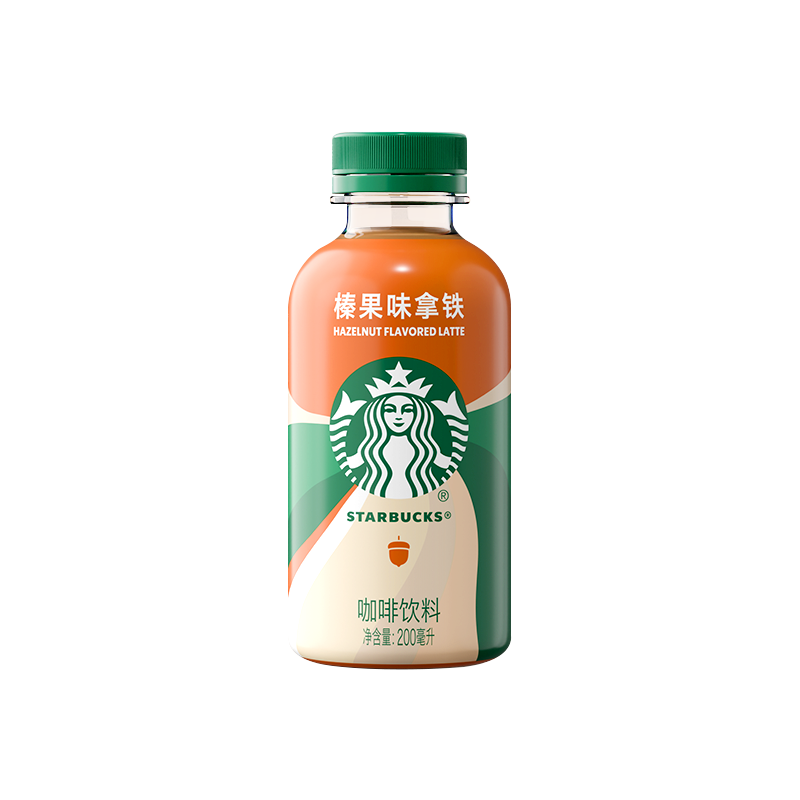 Starbucks Hazelnut Latte (Bottle) - 200 ml