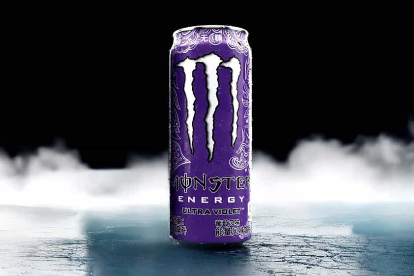 Monster Energy Drink Ultra Violet Grape - 330 ml