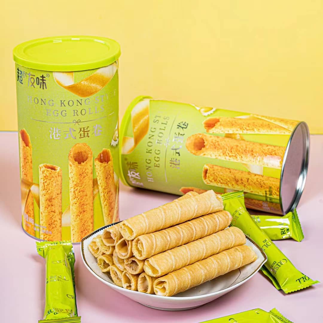 港式高级蛋卷(榴莲味) - 168 克
