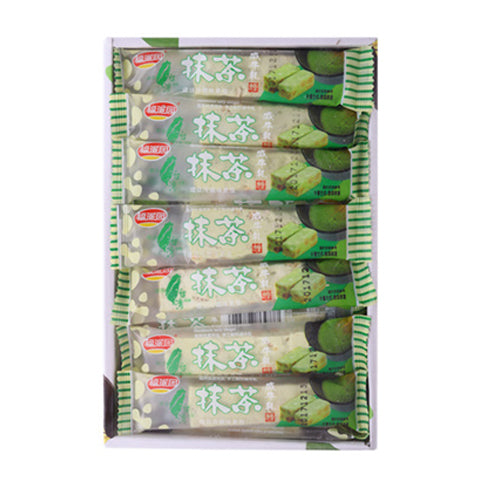 福派园牛轧糖棒棒糖(盒装)-抹茶味420g