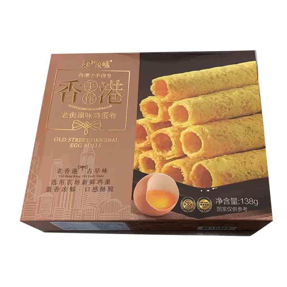 香港传统蛋卷(原味) - 138克