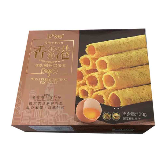 香港傳統蛋捲(原味) - 138克