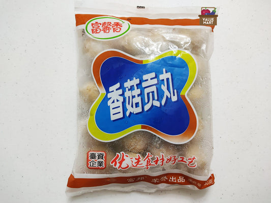 Fubang Mushroom Meatballs, Front Pack