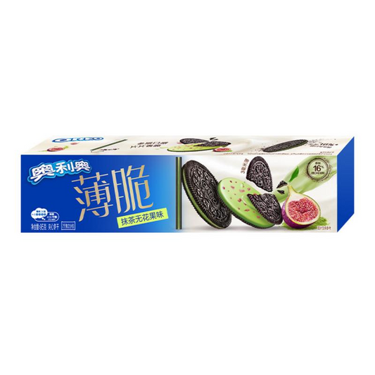 奧利奧優質薄餅乾(抹茶和無花果口味)-95 克