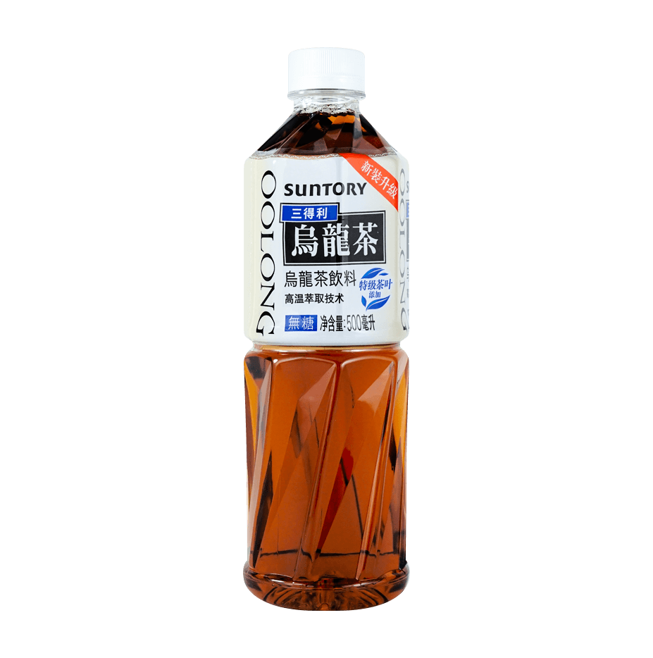 三得利纯乌龙茶(无糖) - 500 毫升