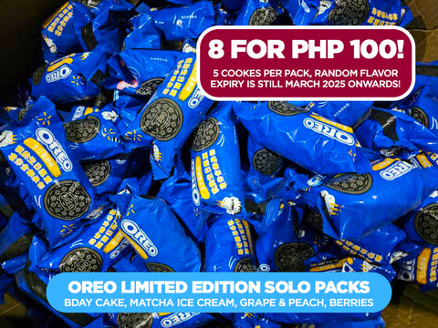 [8 FOR 100!] Oreo Limited Edition Flavors Solo Pack