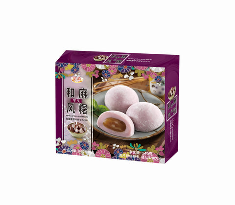 Royal Family Hefeng Mochi (Taro Flavor) - 140 grams / 4 pcs