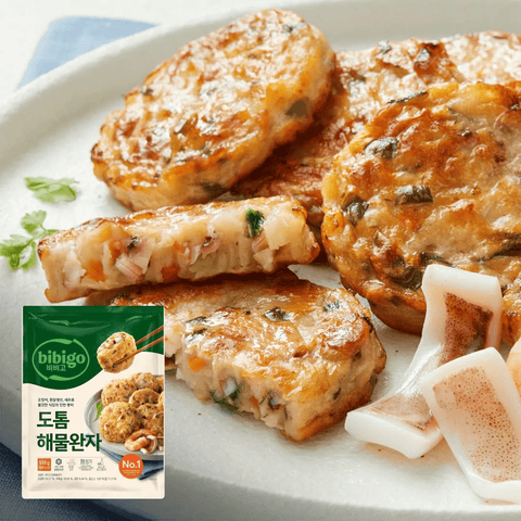 [F68] Bibigo Korean Seafood Patties - 510 grams