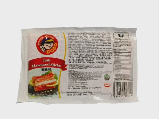 [F157] 新加坡多多蟹肉棒 Dodo Singapore Kani Crabstick - 250 grams