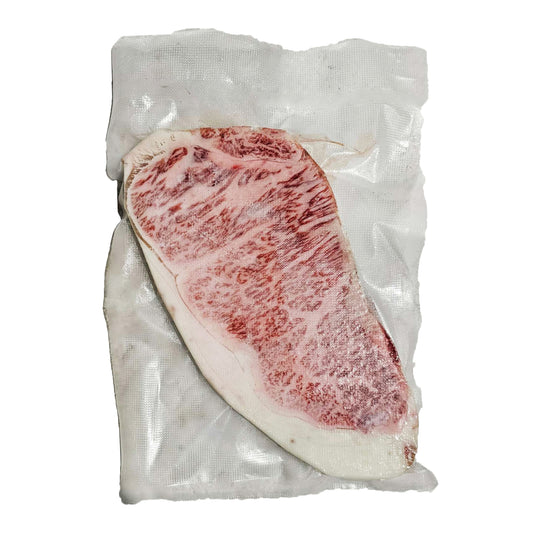 [F135] 日本 A5+西冷牛排 Frozen Raw Premium Japanese A5-Plus Wagyu Striploin Steak - Sold by Weight