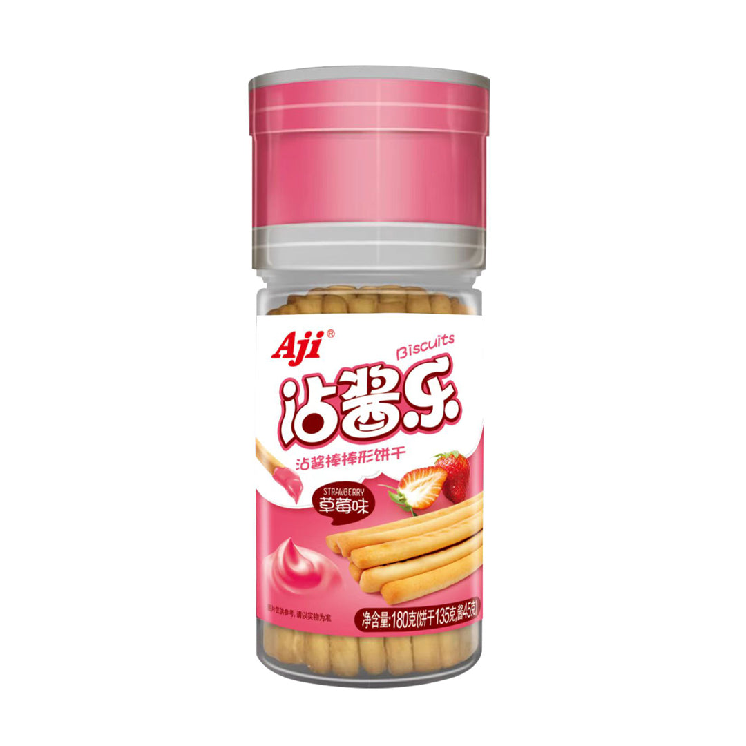 Aji Dipping Biscuit Sticks / Yan Yan (Strawberry Flavor) - 180 grams