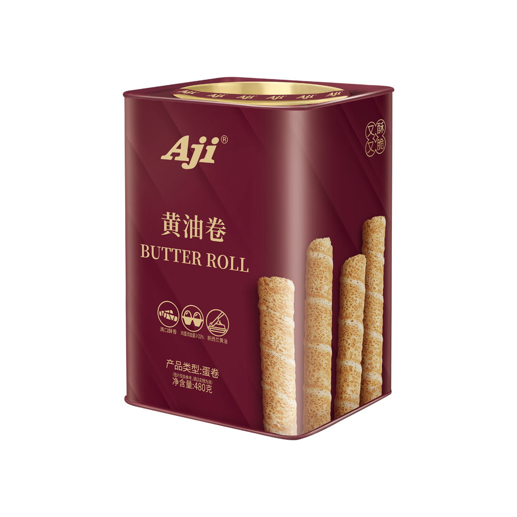 Aji Butter Roll Premium Gift Can - 480 grams