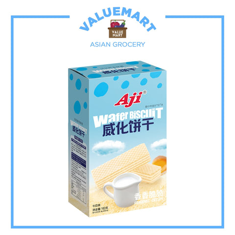 [BUY 1, GET 1 FREE!] Aji Wafer Biscuits (Milk Flavor) - 160 grams
