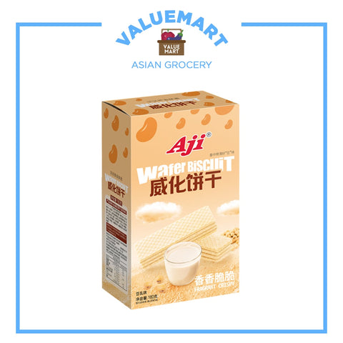[BUY 1, GET 1 FREE!] Aji Wafer Biscuits (Soy Milk Flavor) - 160 grams