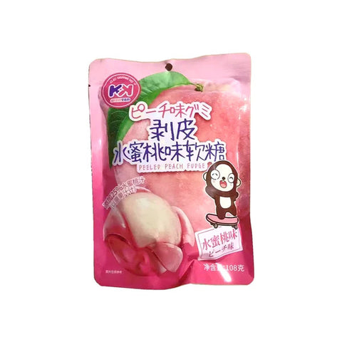 Chaoyouwei KK Peelable Gummy Candies (Peach Flavor) - 108 grams