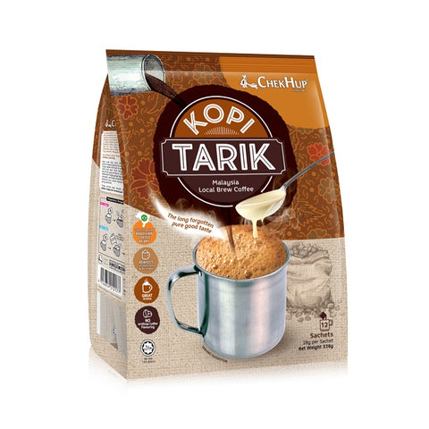 ChekHup Kopi Tarik Malaysian Instant Handpulled Coffee - 336 grams (12 sachets)