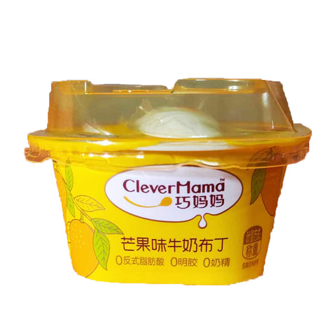 Clever Mama Mango Milk Pudding Cup - Approx. 90 grams