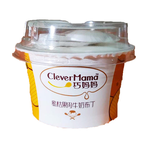 Clever Mama Ponkan Pudding Cup - Approx. 90 grams