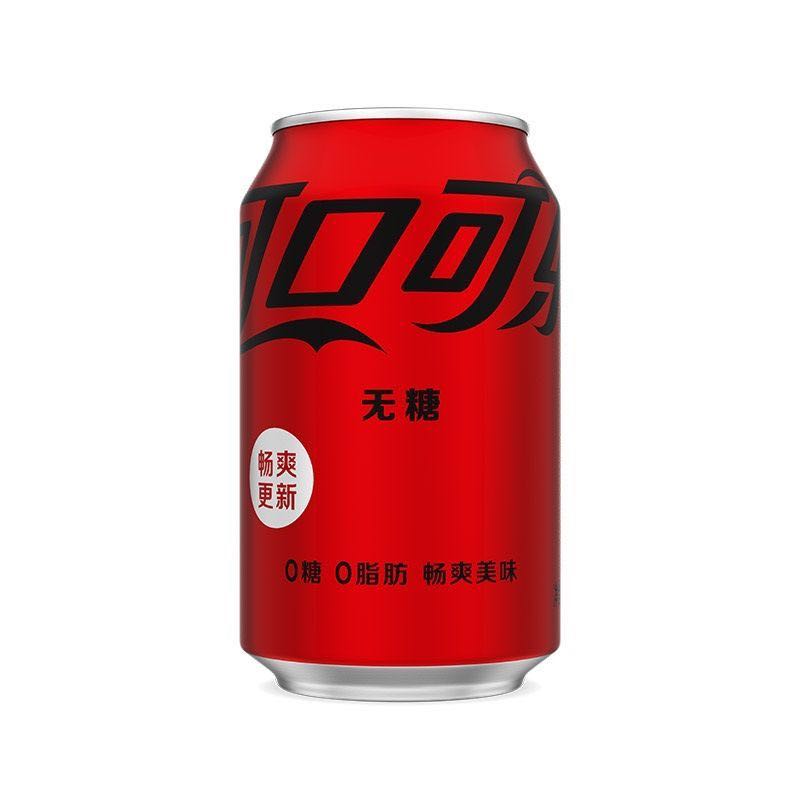 Coke Zero (No Sugar) Classic Can - 330 ml