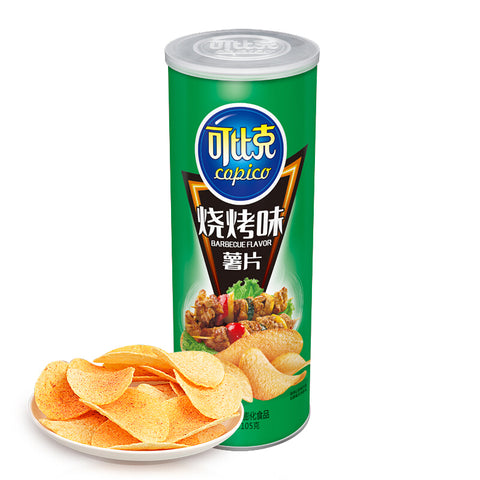 Copico Potato Chips Barbecue Flavor (Tube) - 105 grams