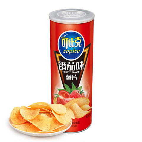Copico Potato Chips Tomato Flavor (Tube) - 105 grams