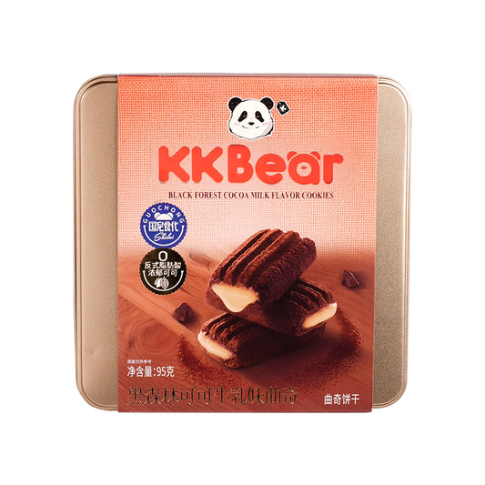 Chaoyouwei HK-Style Black Forest Cocoa Milk Cookies in Can - 95 grams