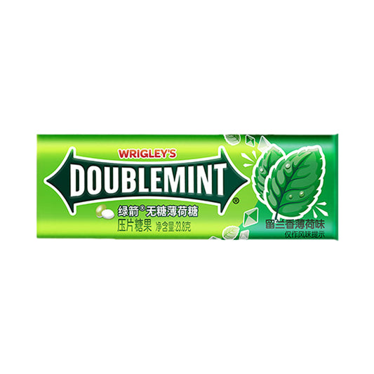 Doublemint 零糖薄荷糖（留蘭香）-23.8 克