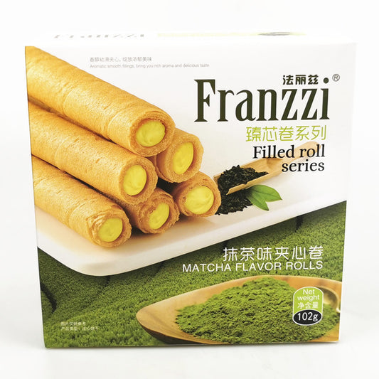 Franzzi Matcha Egg Roll - 102 grams