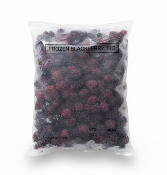 [F153] 速冻黑莓 Frozen Blackberries IQF - 1 kg