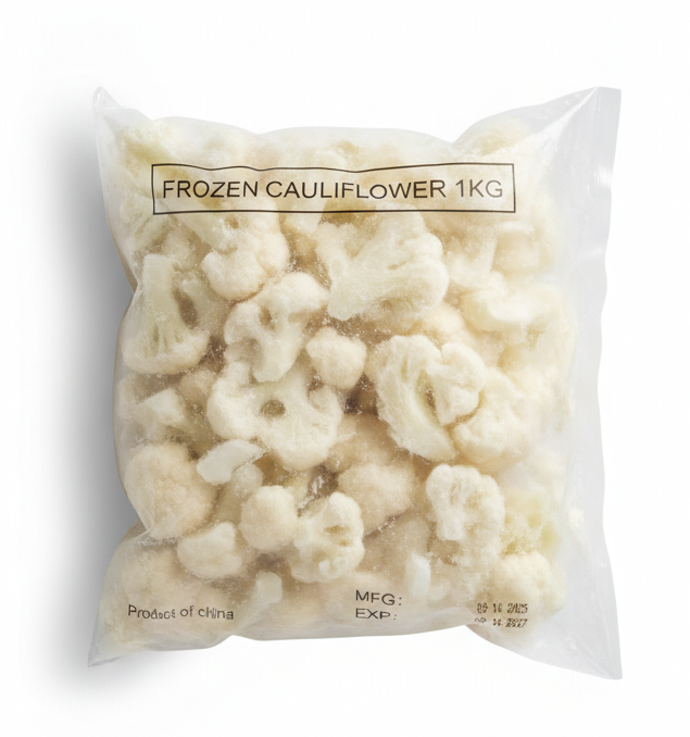 [F155] 冷冻花椰菜 Frozen Cauliflowers IQF - 1 kg