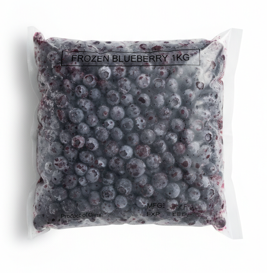 [F152] 速冻蓝莓 Frozen Blueberries IQF - 1 kg