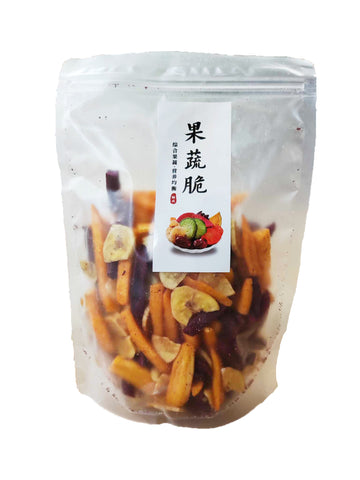 Haidao 8-Kinds Mixed Dried Fruit Chips (Clear Pack) - 250 grams
